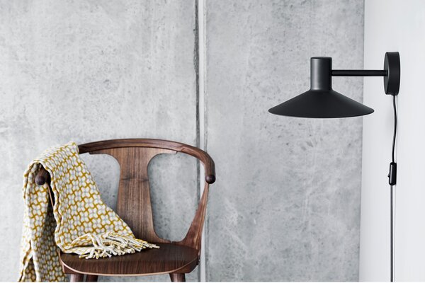 Frandsen - Minneapolis Wall Lamp Matt Black Frandsen