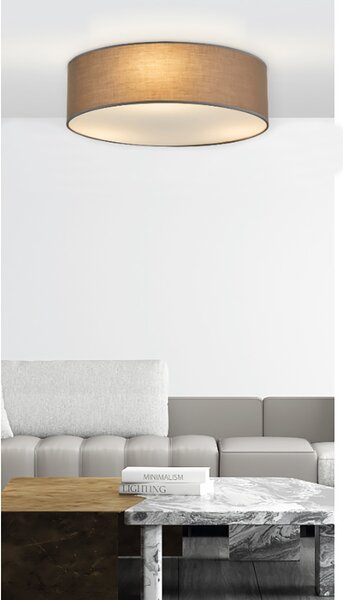 Φωτιστικό Οροφής Τρίφωτο Homelighting Cozy 77-8235 Brown