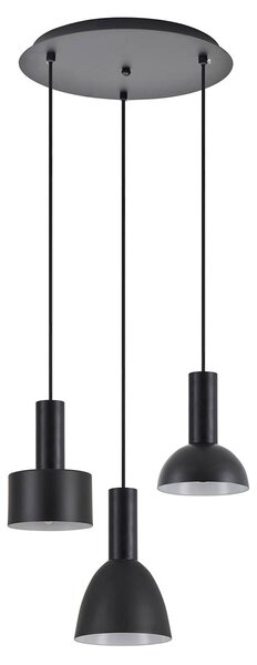 Φωτιστικό Οροφής Τρίφωτο Homelighting 77-8910 Flex Black
