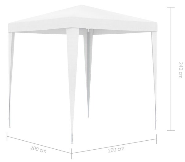 Τέντα Εκδηλώσεων Λευκή 2 x 2 μ. - Λευκό