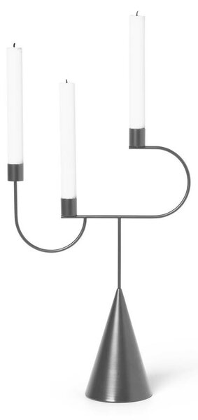 Ferm LIVING - Avant Candelabra Black ferm LIVING