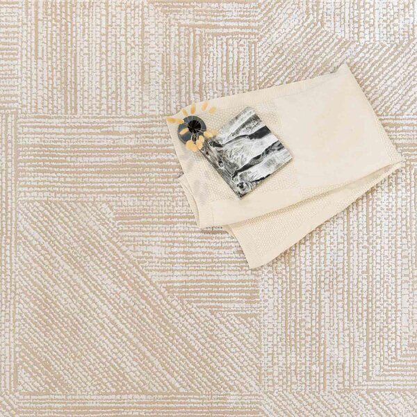 Χαλί (160x230) Ezzo Carlota E703B1W Beige