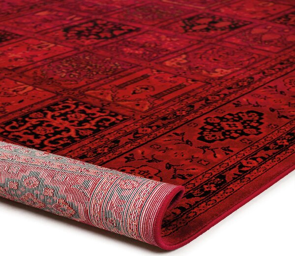 Χαλί (140x200) Βιοκαρπέτ Mauri 01736A Burgundy