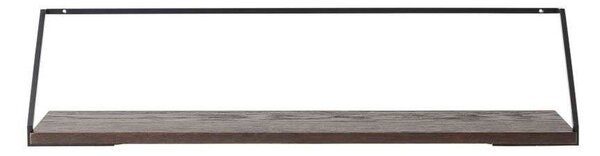 Audo Copenhagen - Rail Shelf L92 Black/Dark Oak Audo Copenhagen