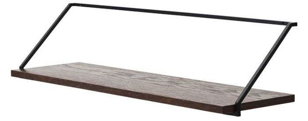 Audo Copenhagen - Rail Shelf L92 Black/Dark Oak Audo Copenhagen