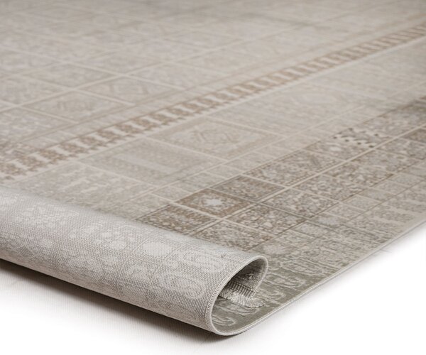 Χαλί Διαδρόμου (80x150) Βιοκαρπέτ Arcadia 7124A Cream/Beige