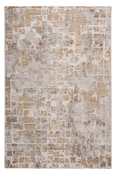 Χαλί Διαδρόμου (67x140) Βιοκαρπέτ Gossip 9856A White Gold