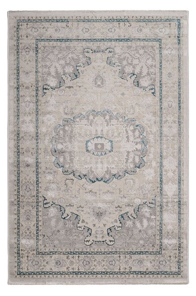 Χαλί Διαδρόμου (67x140) Βιοκαρπέτ Gossip 9860A Grey Blue