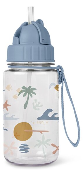Παγούρι 400ml Με Καλαμάκι Saro Good Vibes 74010