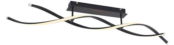 Lindby - Welina LED Φωτιστικό οροφής Matt Μαύρο Lindby