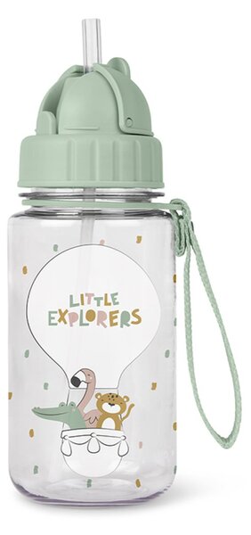 Παγούρι 400ml Με Καλαμάκι Saro Little Explores 74013