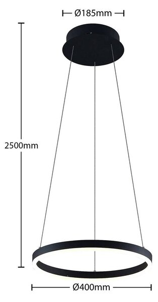 Arcchio - Albiona LED Κρεμαστό φωτιστικό Ø40 Μαύρο Arcchio