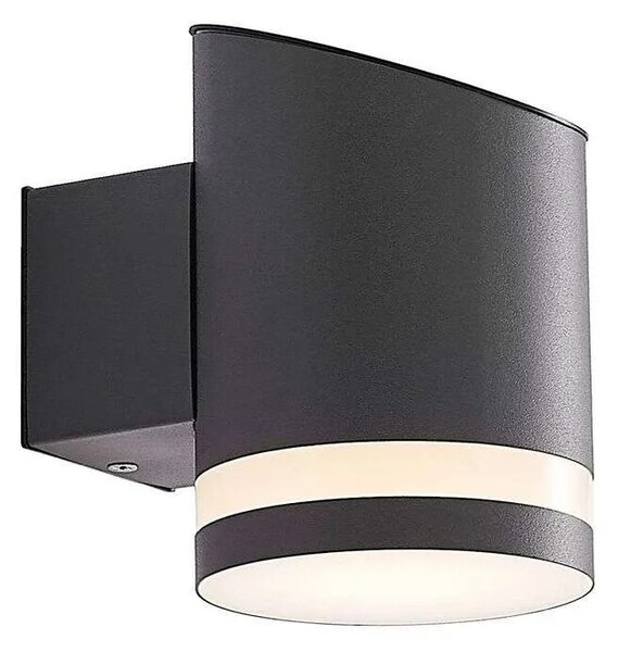 Lindby - Bentlas LED Ηλιακό κύτταρο Φωτιστικό τοίχου Anthracite Lindby