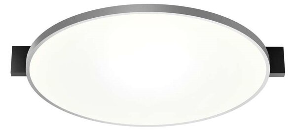 Light-Point - Inlay Round C3 Φωτιστικό οροφής Matt Black/Satin Silver