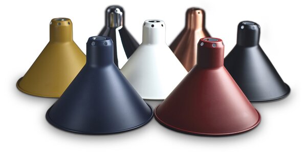 Lampe Gras - Αμπαζούρ Large Κωνικό Ø260 Ακατέργαστος χαλκός Lampe Gras