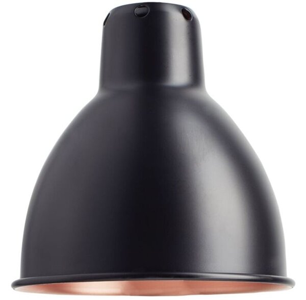 Lampe Gras - Καπέλο φωτιστικού Large Round Ø170 Black/Copper Lampe Gras