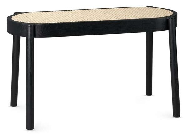 Northern - Pal Bench 80 Black Painted Oak/Light Mesh Northern