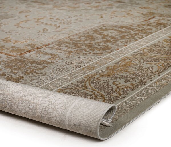 Χαλί Διαδρόμου (80x150) Βιοκαρπέτ Arcadia 7102A Grey/Beige