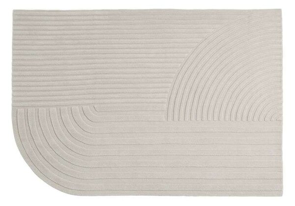 Muuto - Relevo Rug 170x240 Burnt Off-White Muuto