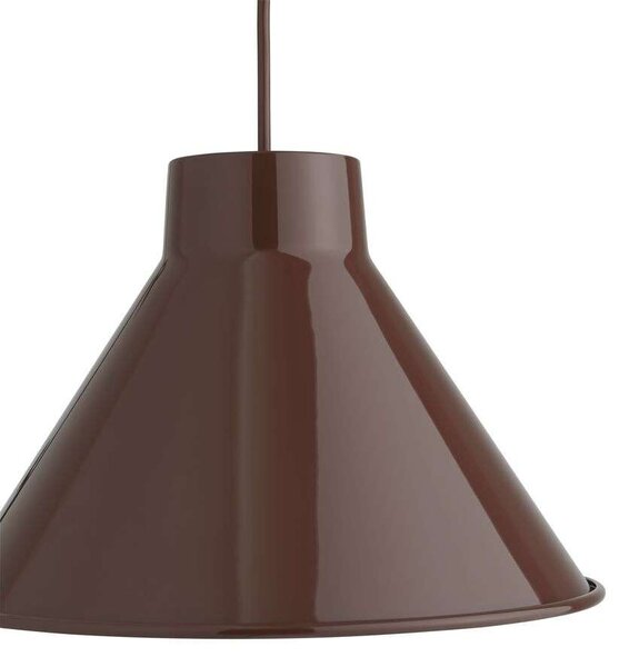 Muuto - Top Κρεμαστό φωτιστικό Ø28 Deep Red Muuto