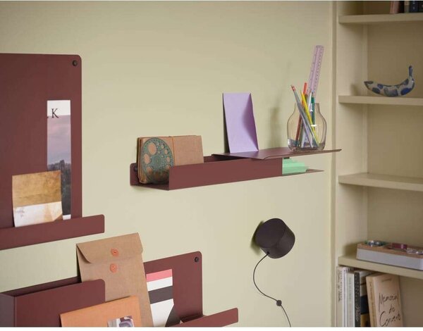 Muuto - Folded Shelves 51x22 Deep Κόκκινο Muuto