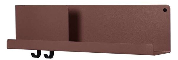 Muuto - Folded Shelves 63x16,5 Deep Κόκκινο Muuto