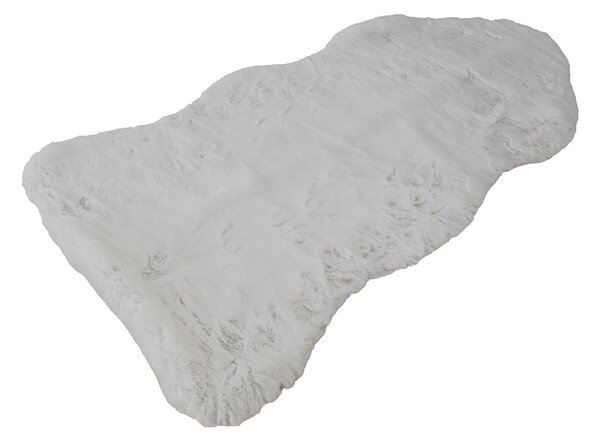 Χαλί Διαδρόμου Γούνινο (80x150) Polcarpet Rabbit Animal Shape White