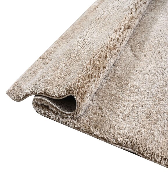 Χαλιά Κρεβατοκάμαρας (Σετ 3τμχ) Polcarpet Puffy Shaggy 1001 Beige