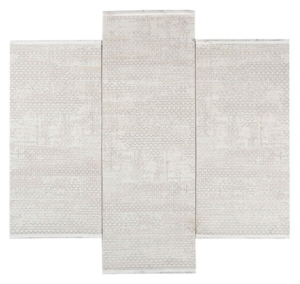 Χαλιά Κρεβατοκάμαρας (Σετ 3τμχ) Polcarpet Platinum 80271 Cream/Beige