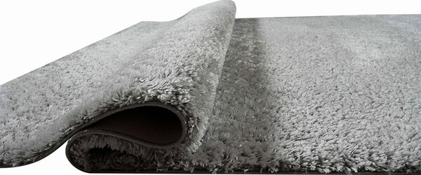 Χαλιά Κρεβατοκάμαρας (Σετ 3τμχ) Polcarpet Satin Shaggy Grey
