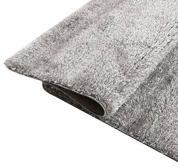 Χαλιά Κρεβατοκάμαρας (Σετ 3τμχ) Polcarpet Satin Shaggy Grey