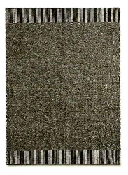 Woud - Rombo Rug White/Moss Green 140x90 Woud