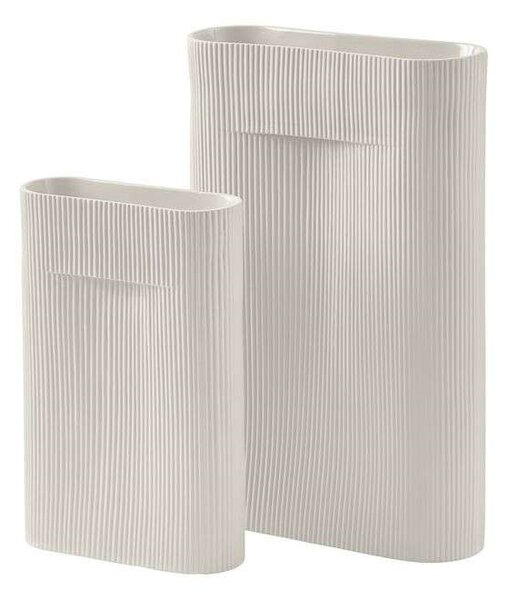 Muuto - Ridge Vase H48,5 Off-White Muuto