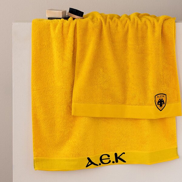 Πετσέτα Προσώπου (50x100) Palamaiki AEK Towels 1924 500gsm