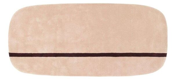 Normann Copenhagen - Oona Rug 90x200 Rose Normann Copenhagen