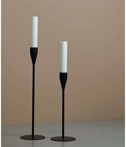 Piet Hein - Venus & Jupiter Maxi Candle Holder Black Piet Hein