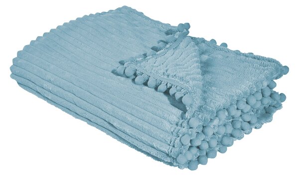 Κουβέρτα Fleece Υπέρδιπλη (220x240) Das Home Fleece 1355 Ciel