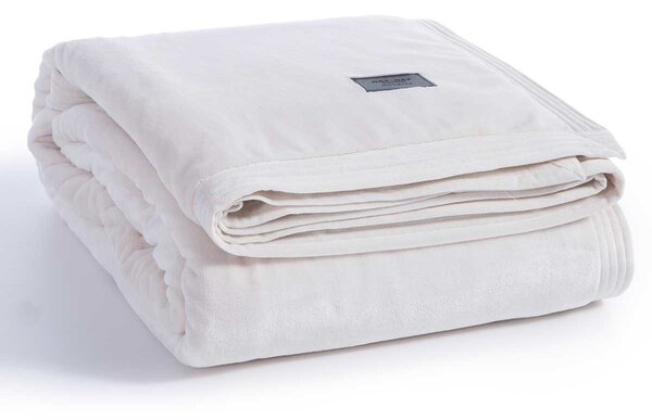 Κουβέρτα Βελουτέ Υπέρδιπλη (230x240) Nef-Nef Homeware Velosso Ecru