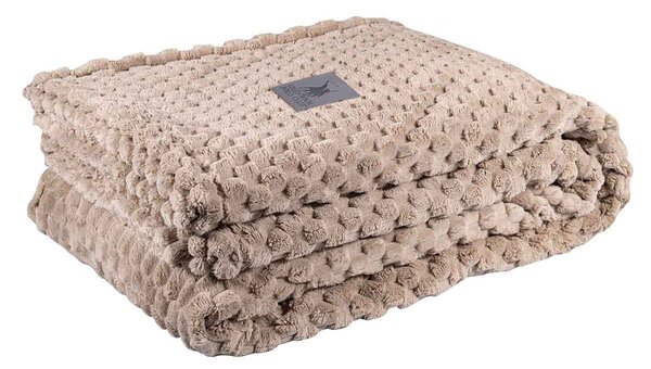 Κουβέρτα Fleece Υπέρδιπλη (220x240) Greenwich Polo Club Essential 3475 Taupe