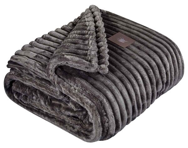Κουβέρτα Fleece Υπέρδιπλη (220x240) Greenwich Polo Club Essential 3486 Grey