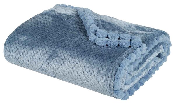 Κουβέρτα Καναπέ Fleece (130x170) Das Home 1186 Dusty Blue