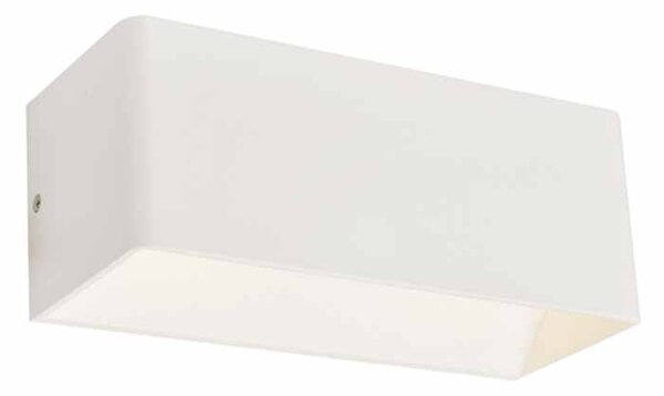 Απλίκα Τοίχου LED Aca Nephele L350374L White Matt