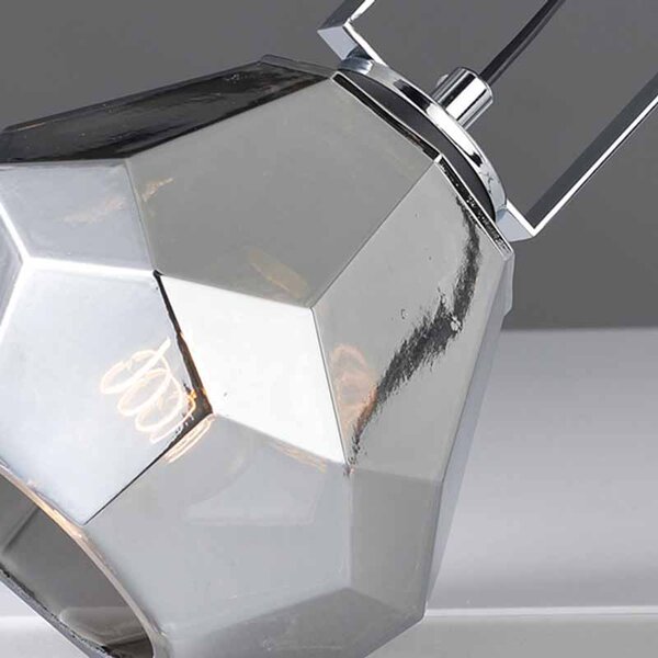 Πορτατίφ Aca Diamondra V371481TG Chrome/Tint