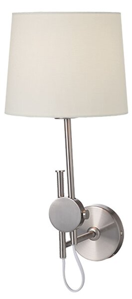Απλίκα Τοίχου Aca Mallorca ML306421WS Nickel Satin