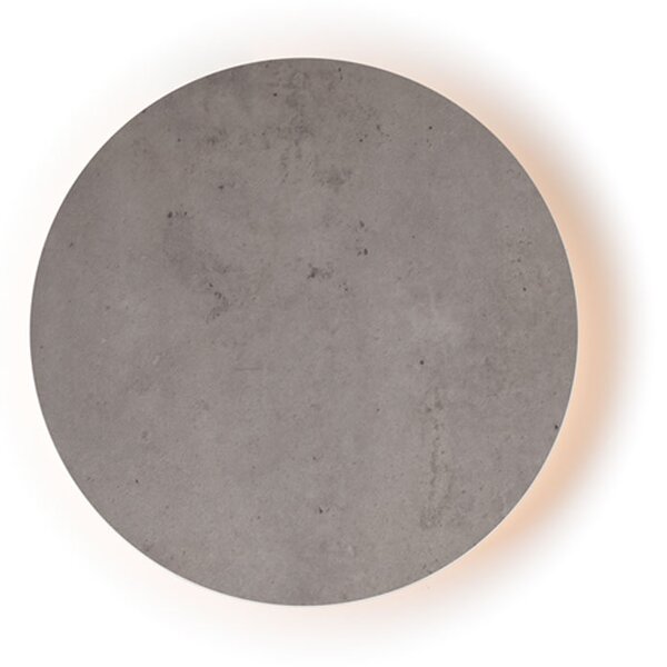 Απλίκα Τοίχου LED Aca Eclipse ZM1705LEDWC Cement Shade