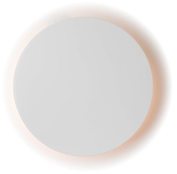 Απλίκα Τοίχου LED Aca Eclipse ZM1715LEDWW White Matt