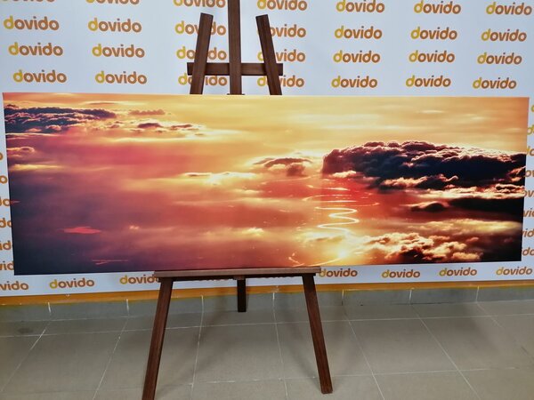 Πίνακας σε καμβά γοητευτικά σύννεφα