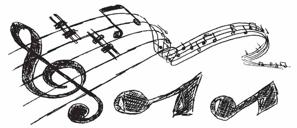 Αυτοκόλλητα Τοίχου Ango Music 59160