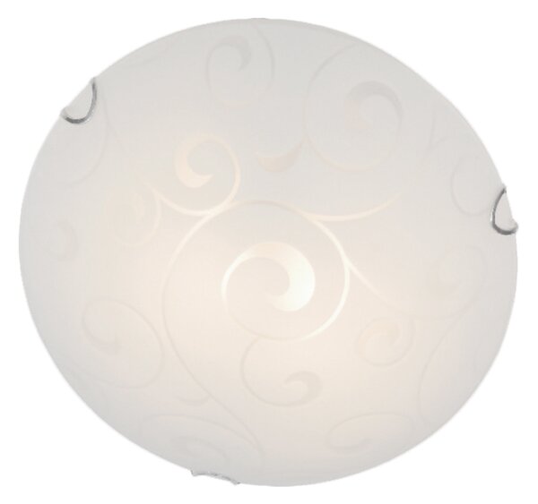 Φωτιστικό Πλαφονιέρα Aca Chaplin AD994706L White