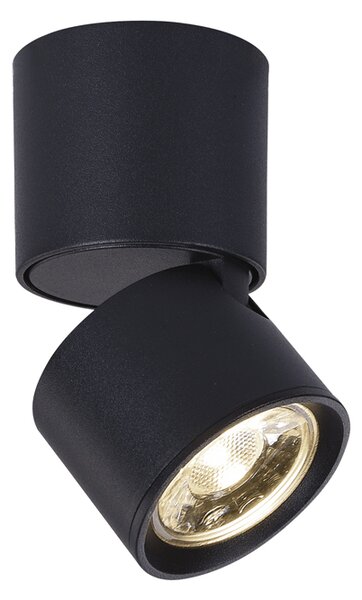 Σποτ Μονόφωτο LED Aca Pluto RA33LEDS6BK Black